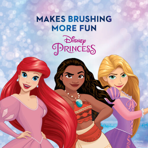 Kid's Battery Toothbrush featuring Disney Princess, for Kids 3+ - Image 3