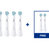 Oral-B iO Ultimate Clean Replacement Brush Heads, 6-Count, White