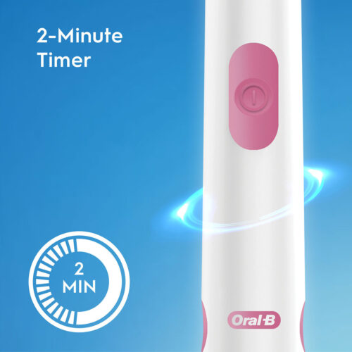 Oral-B Revolution Battery Toothbrush, White - Image 3