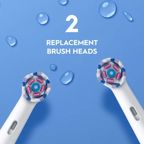 Oral-B iO Ultimate White Replacement Brush Heads, 2-Count - Image 3