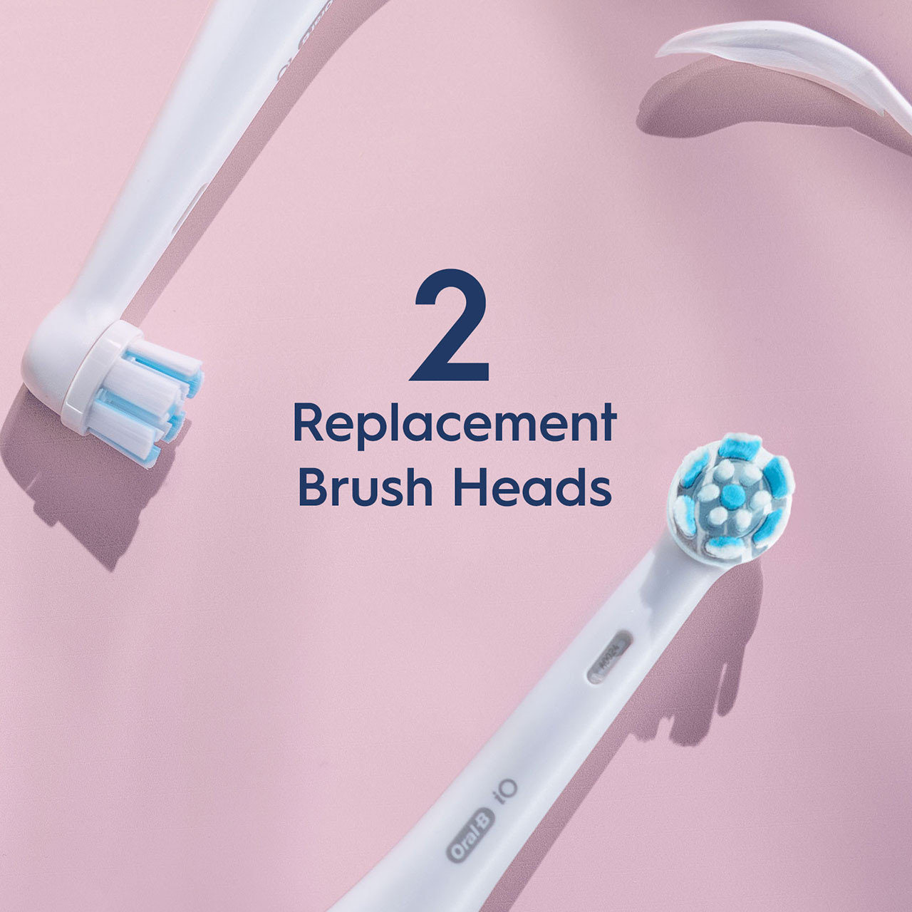 Oral-B + Crest iO Series 4 Gum Care Bundle, Pink - Image 6