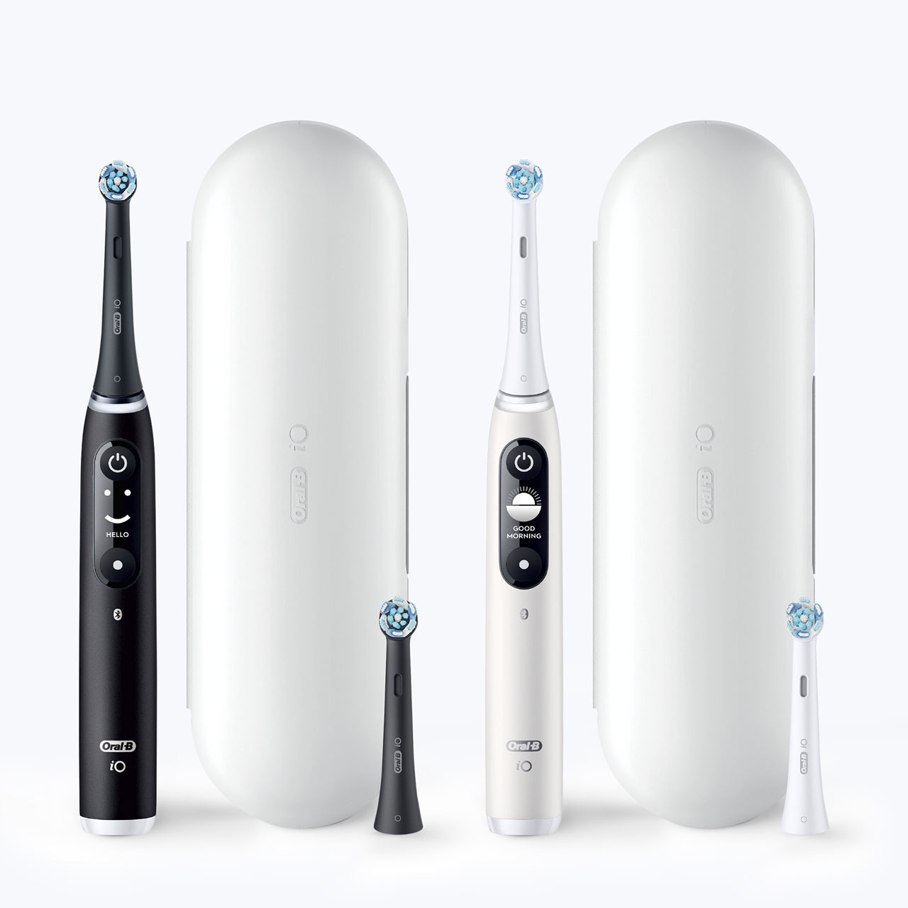 iO Ultimate Clean Rechargeable Electric Toothbrush Twin Pack - Image 2