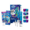 Oral-B + Crest Color Changing Electric Toothbrush Kids Bundle